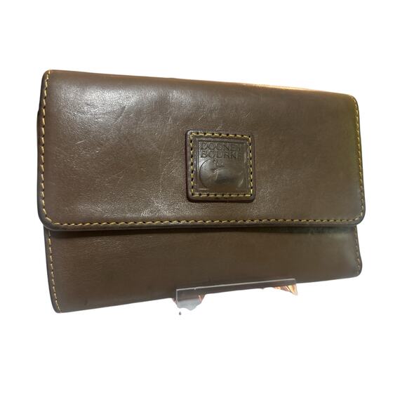 Dooney & Bourke Florentine Flap Wallet - Picture 1 of 7
